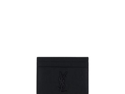 Saint Laurent Black Lamb Ovis Aries Aries Wallet