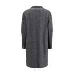 Givenchy Gray Wool Coat - Image 2