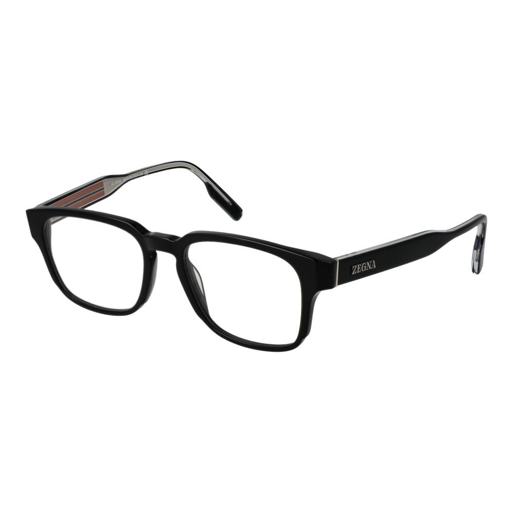 8875840.jpeg Ermenegildo Zegna Black Acetate Glasses (Frames) - Image 1