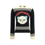 Valentino Multicolor Fleece Wool Sweatshirt
