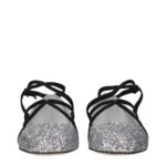 Gray Plastic Ballet Flats - Image 3