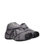 Black Cotton Sneakers - Image 2