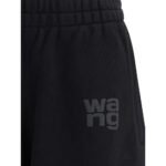 Alexander Wang Black Cotton Joggers (Workout Pants) - Image 3