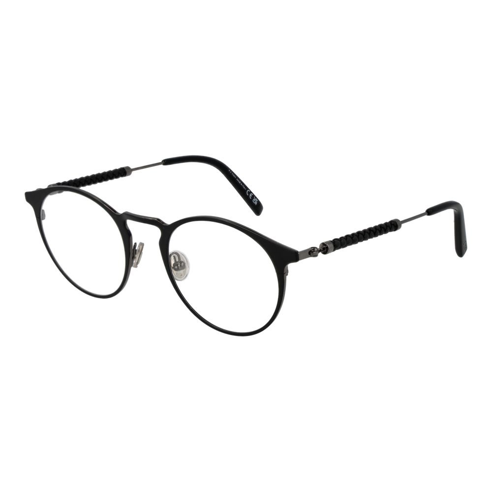 9719584-4.jpeg Rame Ochelari Tod's Negre din Metal - imagine 1