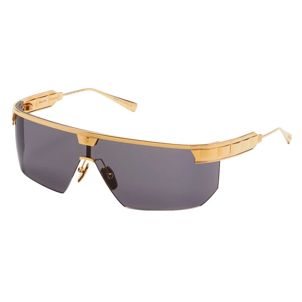9787058.jpeg Balmain Gold Titanium Sunglasses - Image 1