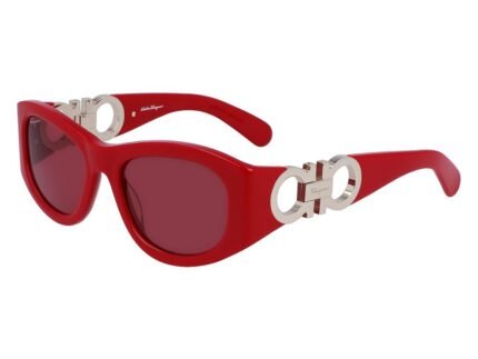 Ferragamo Multicolor Acetate Sunglasses