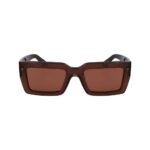 Ferragamo Brown Acetate Sunglasses - Image 2