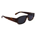 Ferragamo Brown Acetate Sunglasses - Image 3