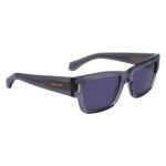 Ferragamo Gray Acetate Sunglasses - Image 3