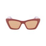 Ferragamo Brown Acetate Sunglasses - Image 2