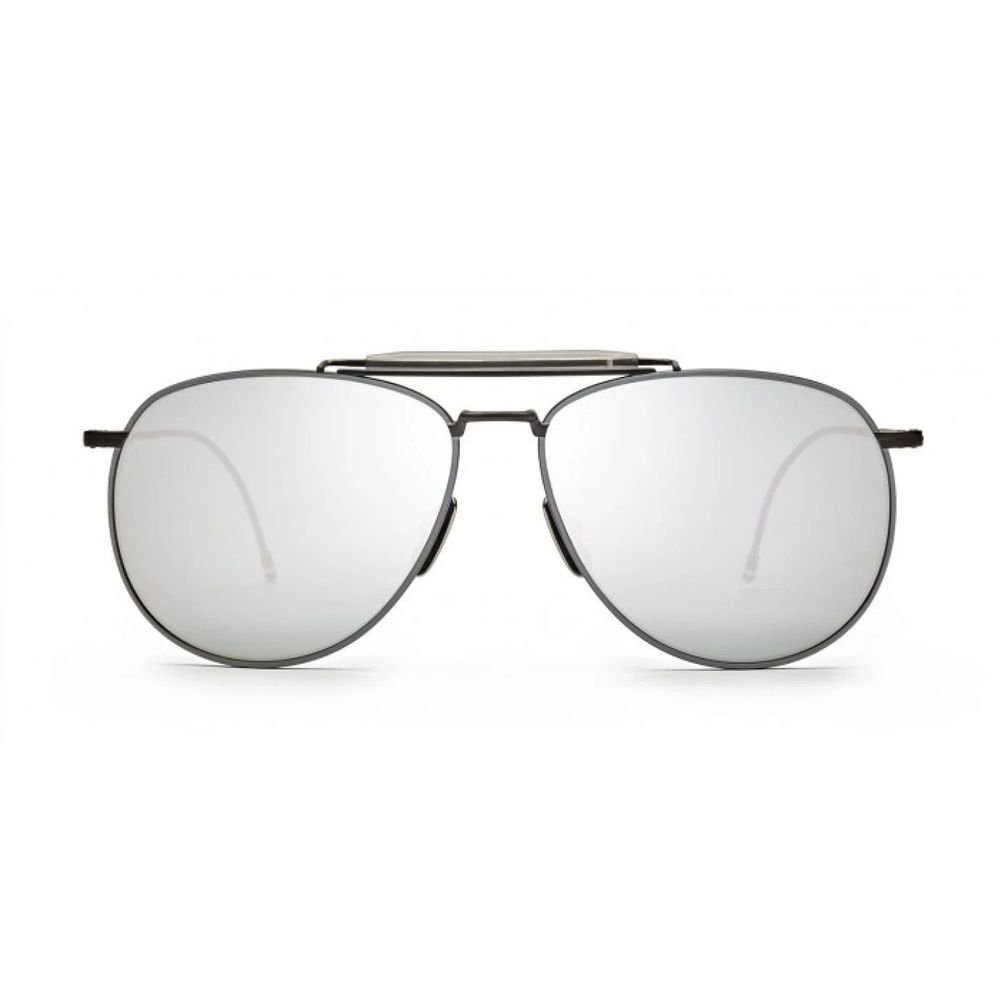 9788804.jpeg Ochelari de Soare Thom Browne Gri din Titaniu - imagine 1