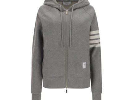 Thom Browne Gray Cotton Sweatshirt