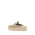 Prada Beige Calf Leather Bos Taurus Mules - Image 3