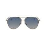 Victoria Beckham Gold Metal Sunglasses - Image 2