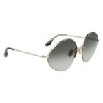 Victoria Beckham Gold Metal Sunglasses - Image 3