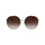 Victoria Beckham Gold Metal Sunglasses - Image 2