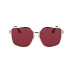 Victoria Beckham Gold Metal Sunglasses - Image 2