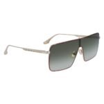 Victoria Beckham Gold Metal Sunglasses - Image 3