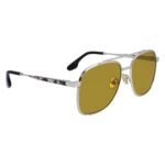 Victoria Beckham Gray Metal Sunglasses - Image 3
