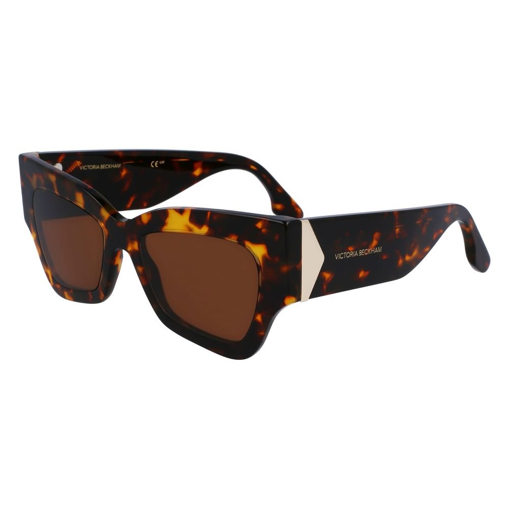 9881744.jpeg Victoria Beckham Brown Acetate Sunglasses - Image 1