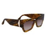 Victoria Beckham Brown Acetate Sunglasses - Image 3