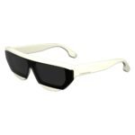 Victoria Beckham White Acetate Sunglasses
