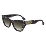 Victoria Beckham Black Acetate Sunglasses