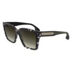 Victoria Beckham Brown Acetate Sunglasses
