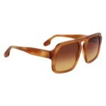 Ochelari de Soare Victoria Beckham Aurii din Acetat - imagine 3