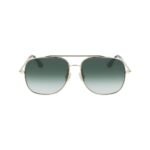 Victoria Beckham Gold Metal Sunglasses - Image 2