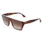 Victoria Beckham Brown Acetate Sunglasses