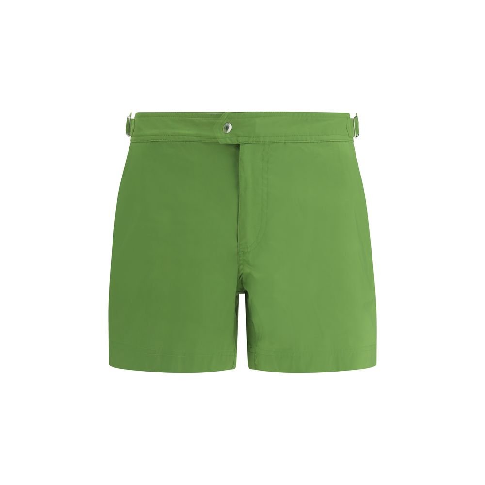9995822.jpeg Tom Ford Bicolor Polyester Swim Shorts - Image 1
