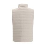 Vestă Brunello Cucinelli Bej Matlasată - imagine 2