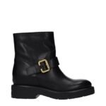 Chloé Black Leather Ankle Boots