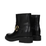Chloé Black Leather Ankle Boots - Image 4