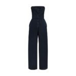 Salopetă Agolde Albastră din Denim - imagine 2