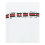 Gucci White Cotton T-Shirt - Image 3
