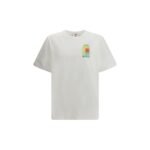 Casablanca White Cotton T-Shirt