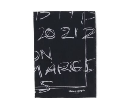 Fular Maison Margiela Negru din Mătase