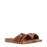 Isabel Marant Brown Leather Slippers - Image 2