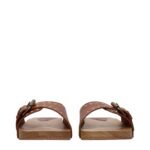 Isabel Marant Brown Leather Slippers - Image 3