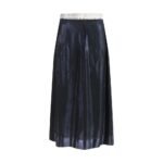 Maison Margiela Blue Acetate Midi Skirt