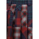 Miu Miu Multicolor Fleece Wool Mini Skirt - Image 3