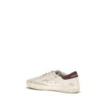 Golden Goose White Calf Leather Bos Taurus Sneakers - Image 3