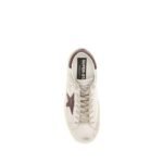 Golden Goose White Calf Leather Bos Taurus Sneakers - Image 4