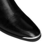 Celine Black Calfskin Chelsea Boots - Image 4