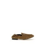 Gucci Brown Calf Leather Bos Taurus Slip-On Loafers