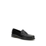 Tom Ford Black Calf Leather Bos Taurus Slip-On Loafers - Image 2