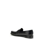 Tom Ford Black Calf Leather Bos Taurus Slip-On Loafers - Image 3