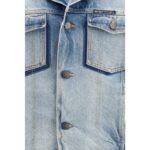 Maison Margiela Blue Cotton Denim Jacket - Image 3